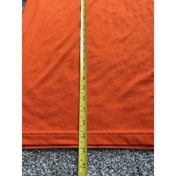 Under Armour The Performance Short Sleeve Polo Solid‎ Orange 2XL Shirt Men's - Picture 5 of 6